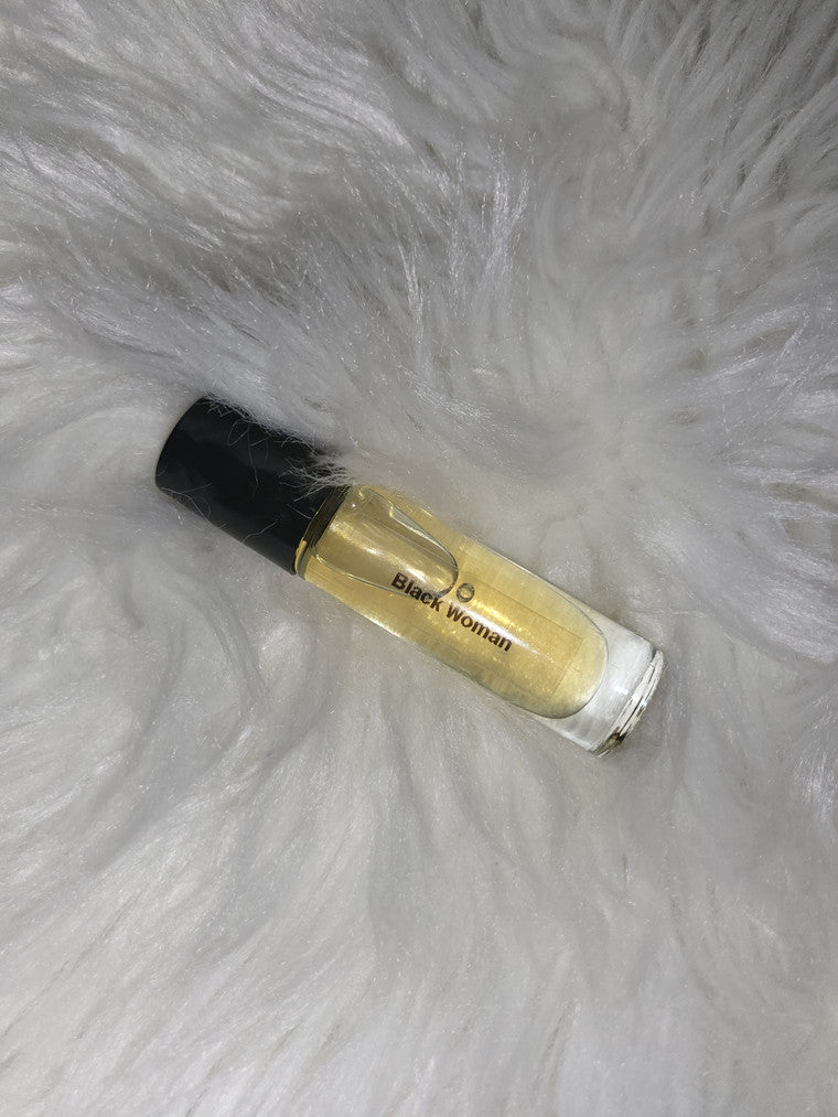 Black Woman Body Oil